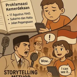 Perbandingan metode hafalan dengan bercerita dalam pembelajaran Proklamasi Kemerdekaan Indonesia